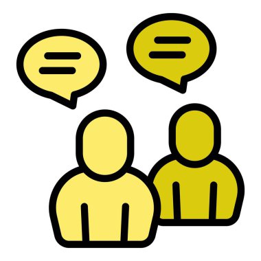 Fikir lideri simgesi ana hatlarını belirler. Sosyal Kol. Ağ ortam rengi düz