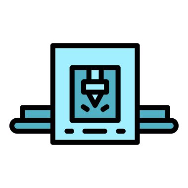 Alüminyum matkap ikonu ana hat vektörü. Araba tekerleği. Alloy krom rengi düz