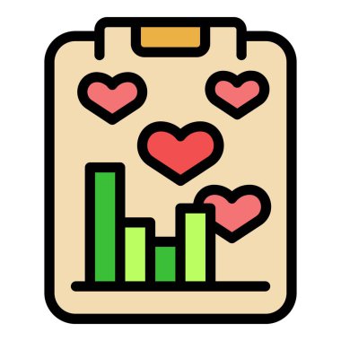 Tablet gözden geçirme simgesi ana hatları vektörü. Sosyal müşteri. Çevrimiçi iş rengi