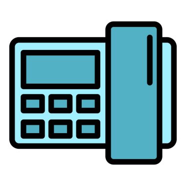 Daire görüntüsü ikon ana hatları vektörü. Kapı sistemi. Telefon kamerası rengi düz