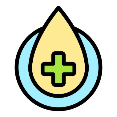 Tıraş ikonu dış hat vektörünü bırak. Krema şişesi. Erkek bakım rengi düz