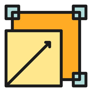 Araç simgesi ana hatlarını düzenle. Felç verileri. Düzenleyici pictogram rengi düz