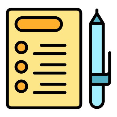 Tören planlayıcısı ana hatları vektörü. Düğün etkinliği. Servis yöneticisi rengi düz