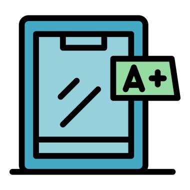 Arkadaş canlısı tüketim aygıtı ikonu ana hatları vektörü. Çevre enerjisi. Ekoloji renk düzlüğünü yeniden kullan