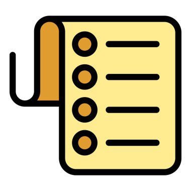 Simge taslak vektörünü listelemek için. Konfor bölgesi. İş rengi bırakma düzlüğü