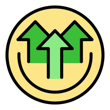 Simge ana hatları vektörü çalıştırılıyor. Uzman takım. Hedef başarı rengi düz