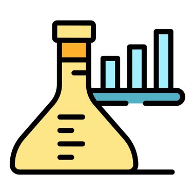 Matara uzmanı ikon ana hatları vektörü. İş hedefi. Ofis koçu rengi düz