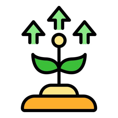 Uzman simge taslak vektörünü büyüt. İş ekibi. Başarı hedefi rengi düz
