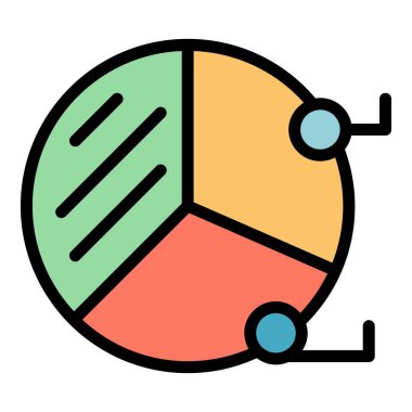 Pasta grafiği lideri ikon ana hatları vektörü. Süper kahraman karı. At maliyeti rengi düz