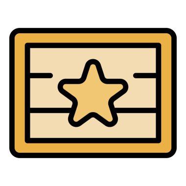 Myanmar ulusal bayrak ana hatları vektörü. Ulusal gün. Birlik mensupları düz renk