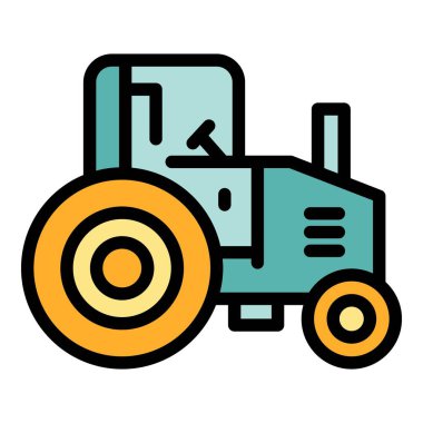 Belarus çekici ikon ana hat vektörü. Seyahat ülkesi. Sevimli aktivist rengi düz