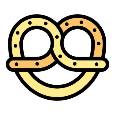 Alman simgesi ana hat vektörü. Münih festivali. Şehir birası rengi düz