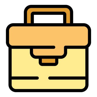 Yemek kutusu simgesini kırın. Öğle yemeği. Konteynır atıştırma rengi düz