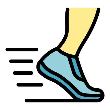 Sabah medya simgesi ana hatları vektörü. Dijital detoks. Kapı rengini kır