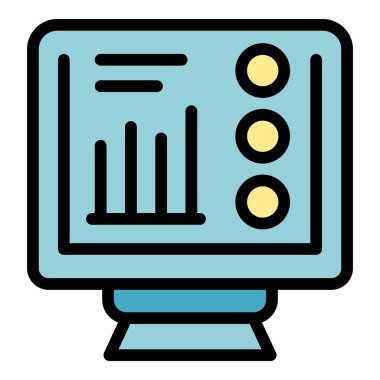 Servis simgesi ana hatlarını görüntüle. Fikir açılışı. İnsanlar renk düzlüğünü finanse ediyor