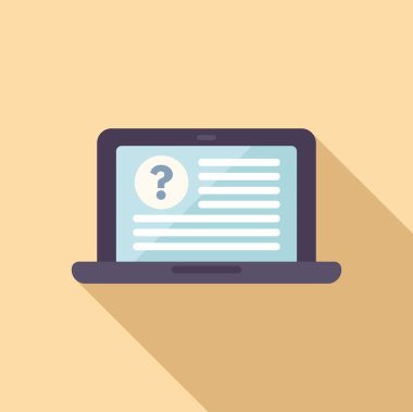 Anonim dizüstü bilgisayar belgesi düz vektörü. Maskeli adam. Kullanıcı profili