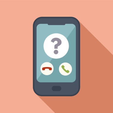 İsimsiz arama ikonu düz vektör. Yüz işareti kullanıcısı. Ajan veri profili