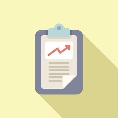 Pano finans simgesi düz vektörü. Kredi ekonomisi. Yarım ton tutuyor.