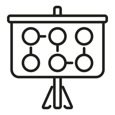 Mali yönetim kurulu ana hatları vektörü. Telefon servisi. Oranlar nakit