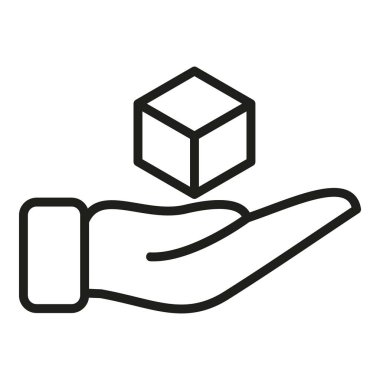 VR uygulama simgesi ana hatlarıyla ilgilenin. Artırılmış gerçeklik. Taramayı döndür