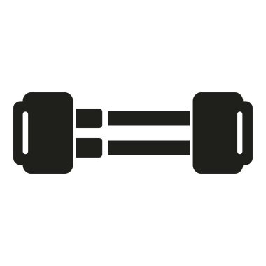 Kablo dizüstü bilgisayar servis simgesi basit bir vektör. Düğme aleti. Uygulamayı dijital hale getir