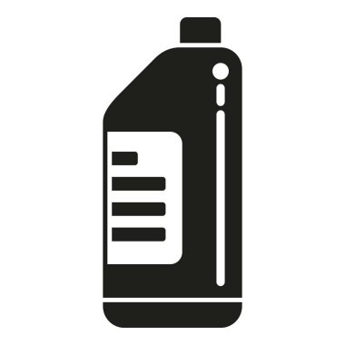 Çamaşır makinesi yağ ikonunu basit bir vektörle onarıyor. Elektrik işçisi. Temizlik ustası düzeltmesi