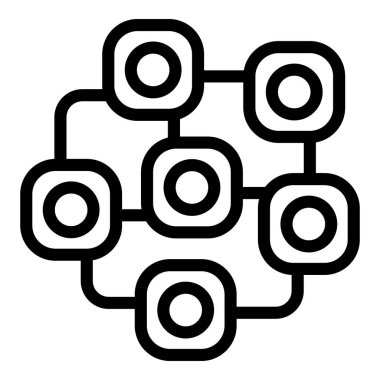 Bütünlük şeması ana hatları vektörü. Danışman etkisine destek olun. Hukuk görüşü