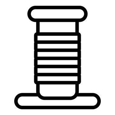 Kedi postası kazıyıcı kule ana hatları vektörü. Yumuşak karton sütun. Kedi tırmalayan aksesuar