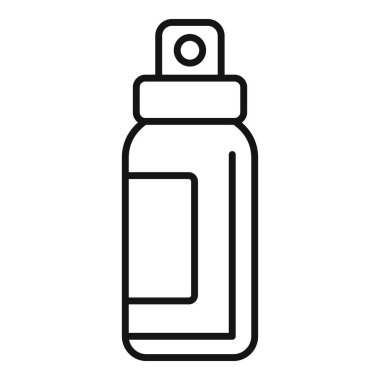 Spreyin ikonu ana hat vektörü. Hava hortumu kapabilir. Su tabancası.