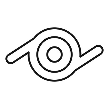 Cinsiyet kimliği ikon ana hatlarını belirler. Trans 'ı destekleyin. Ayna posteri biseksüel