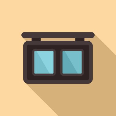 Cilt bakım ürünü ikonu düz vektörü. Rutin deri maskesi. Sanat el.