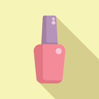 Jel fırçası konteynır simgesi düz vektör. Deri maskesi bandı. Asit yüzlü seramik