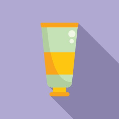 Asit kremi ikonu düz vektör. Kore kozmetik ürünleri. Yama yaşı maskesi