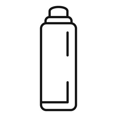 Makyaj spreyi ikon ana hatları vektörü. Asya rutini. Deri maskesi yaması