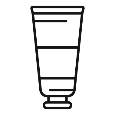 Asit cilt kremi taslak vektörü. Kore kozmetik ürünleri. Yama yaşı maskesi