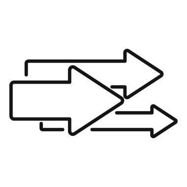 Hızlı hız paneli simgesi ana hatları vektörü. At yarışı yüksek. Hız ölçer