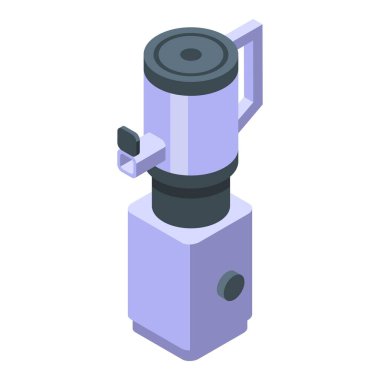 Yemek aleti teknisyeni ikon izometrik vektörü. Ev meyvesi. Makine Alanı Mutfak