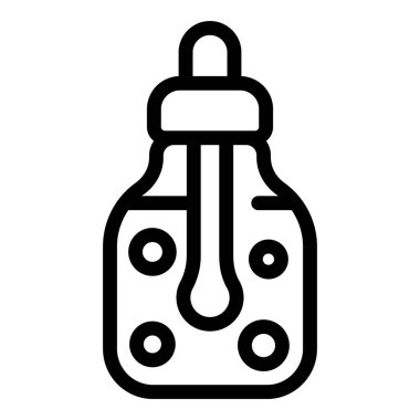 Kozmetik indirme ikonu ana hatları vektörü. Taş bakım derisi. Güzellik aygıtı