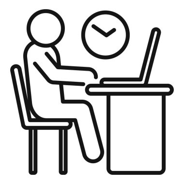 Rutin plan simgesi ana hat vektörü meşgul. Online günü değiştir. İşler hızlı.