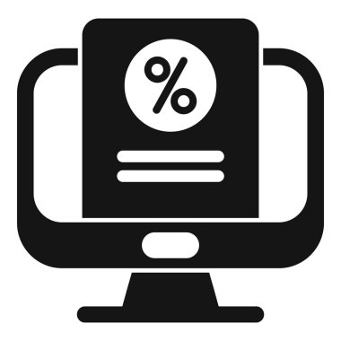 Pazarlama sektörü basit bir ikon arıyor. Çalışan verileri. İnsan.