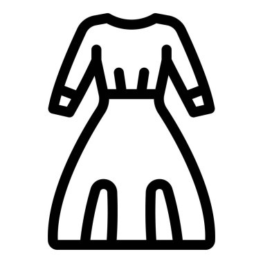 Modern Müslüman simgesi taslak vektörünü giydirin. Sıradan bir Arap. Modern abanoz