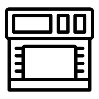 Modern nakit dedektörü taslak vektörü. İş parası. Vites denetimi