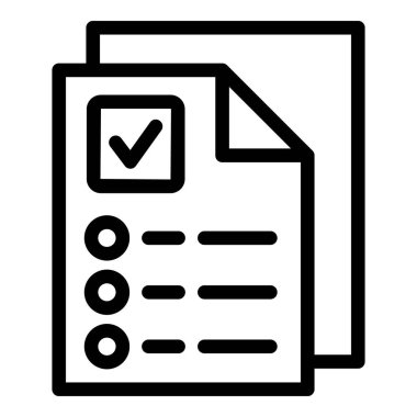 Sınıf mucidi ikon ana hatları vektörü. Bilim adamı. Kariyer Kimya Eğitmeni