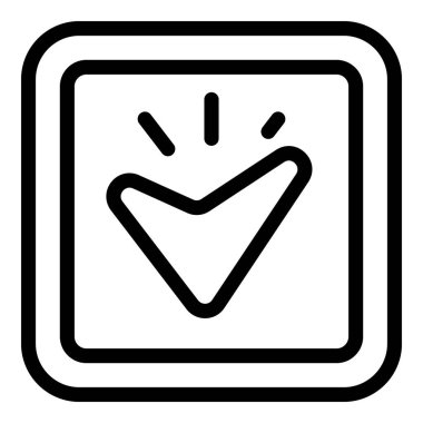 Sistem fiyat servis simgesi ana hatları vektörü. İş ödemesi. Ücret formu