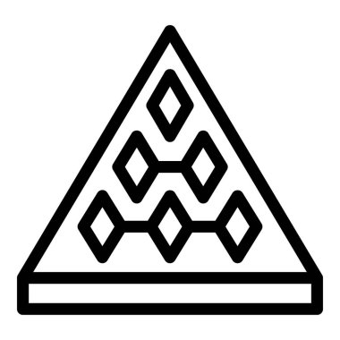 Kültür Ulusu Müzesi ikonu ana hatları vektörü. Resim ülkesi. Başkent turisti