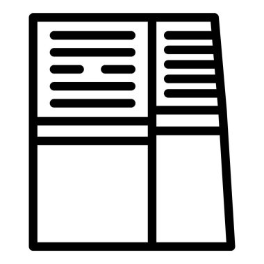 Bakü binası ikon ana hat vektörü. Şehir seyahati. Ulusal Merkez