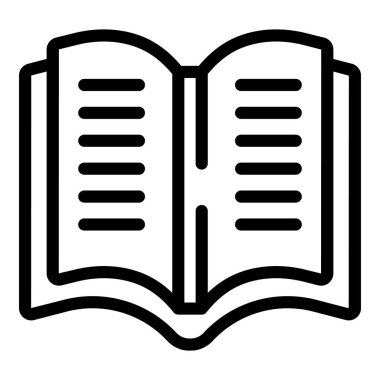 Dijital eğitim işi ikon ana hatlarını öğrenme vektörü. Kara para. Akademi Bankası