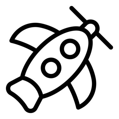 Bebek uçak oyuncağı ikonu ana hatları vektörü. Esmer bebek. Çocuk bakımı alanı