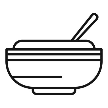 Boyama kabı fırça ikonu ana hatları vektörü. Yüz cazibesi. Koltuk insanı güzelliği