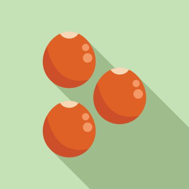 Mercimek simgesi düz vektör. Gevrek tohumu. Tahıl yiyecekler sağlıklı.